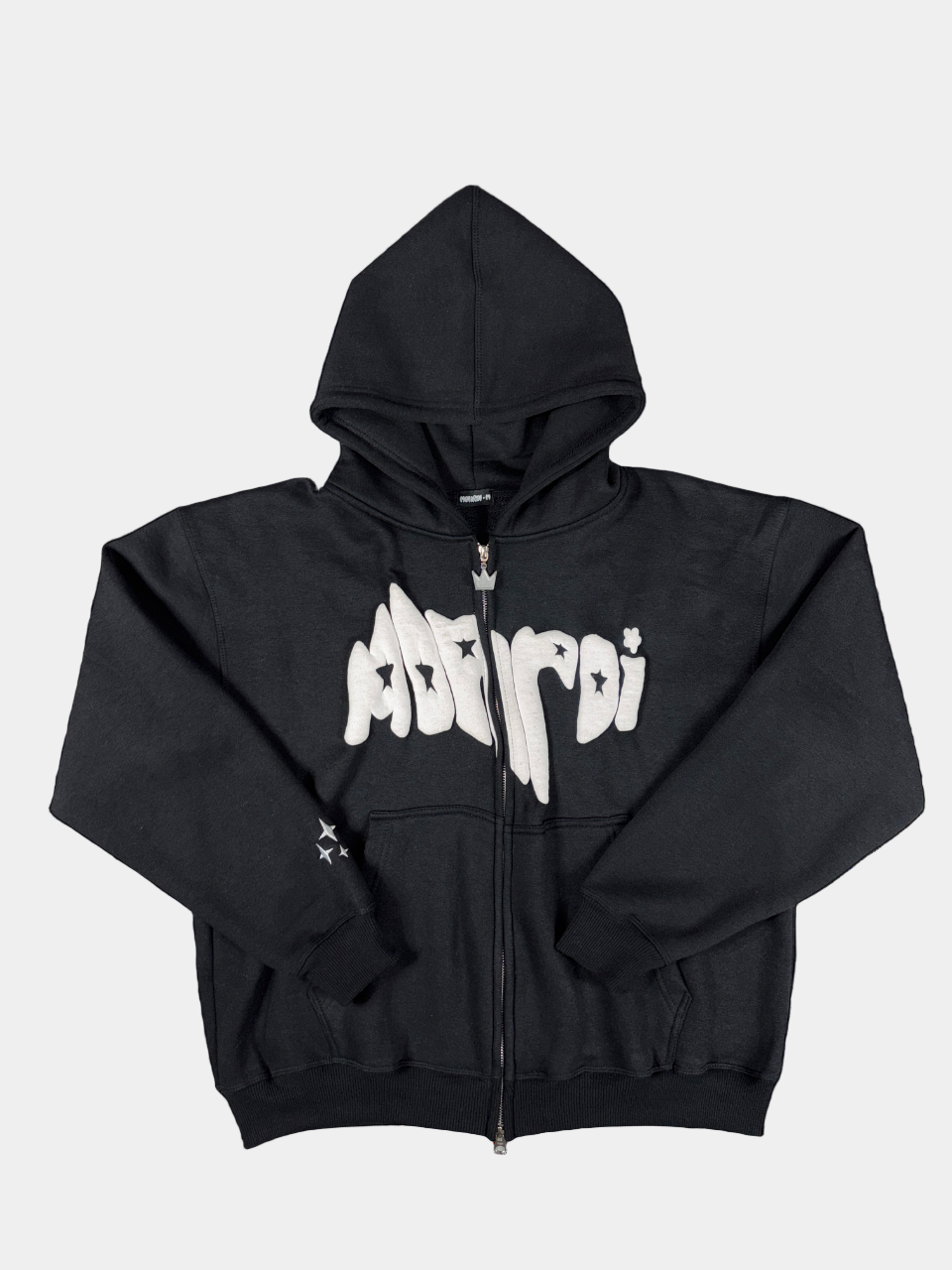 SWEAT ZIP FONDATION [NOIR]